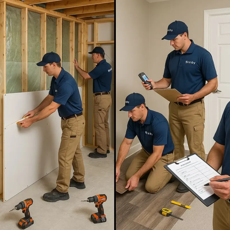 Repairs and Reconstruction process in Jackson County, IL